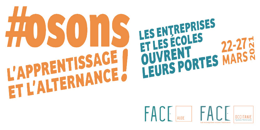 FACE Aude Osons l'apprentissage et l'alternance