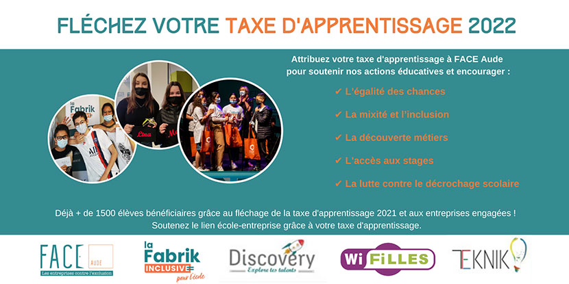 FACE Aude Education Taxe Apprentissage